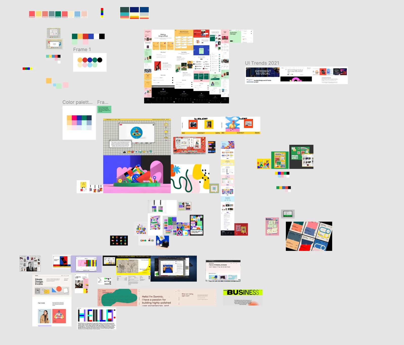 Exploring a wider range of colour palettes