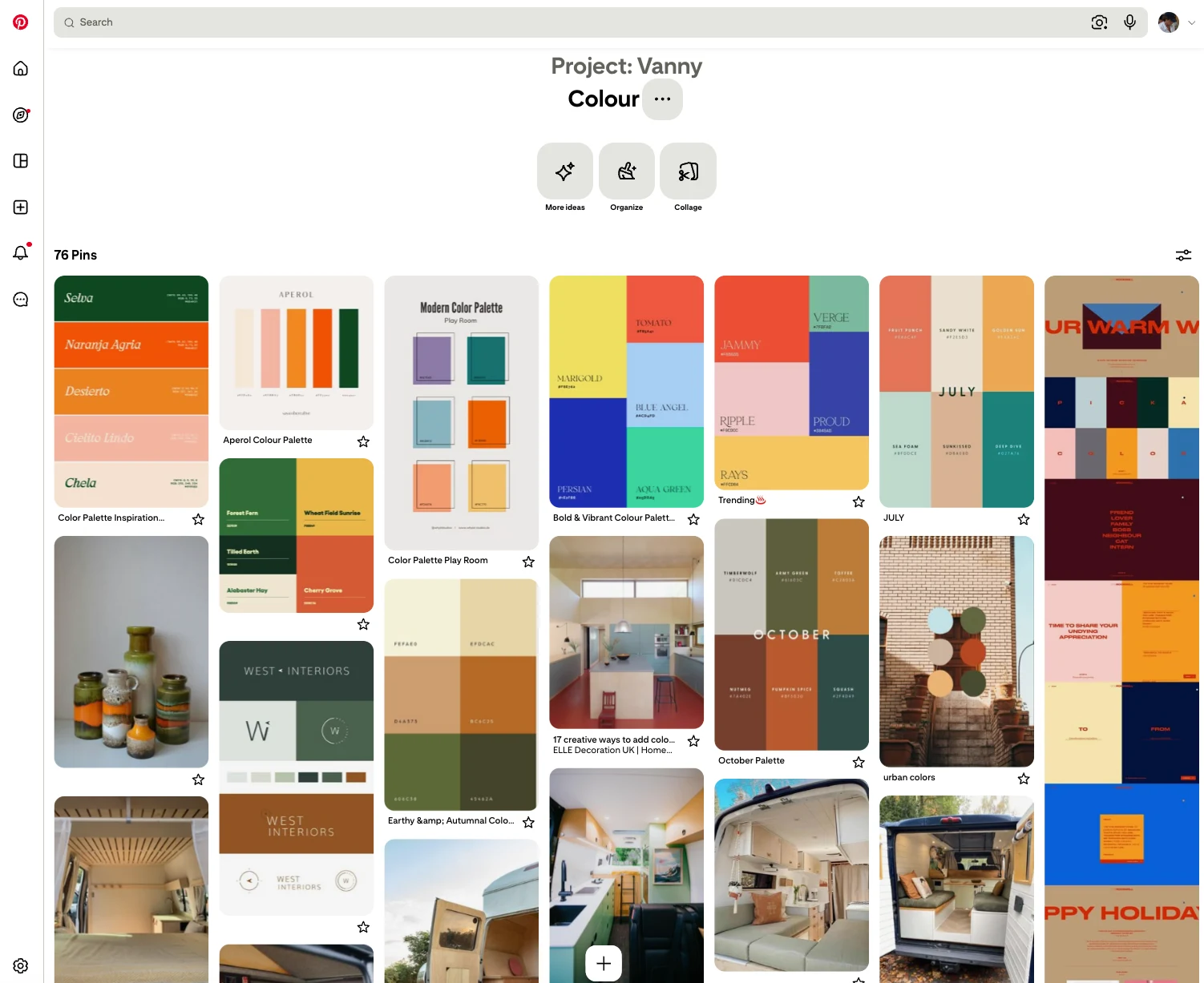 Prior to considering color choices, I conducted a “values” exercise to identify which adjectives and feelings I most wanted to be associated with the new interior.
