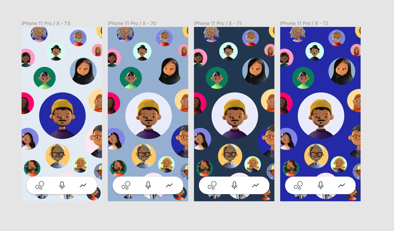 The face system applied to the Discover experience