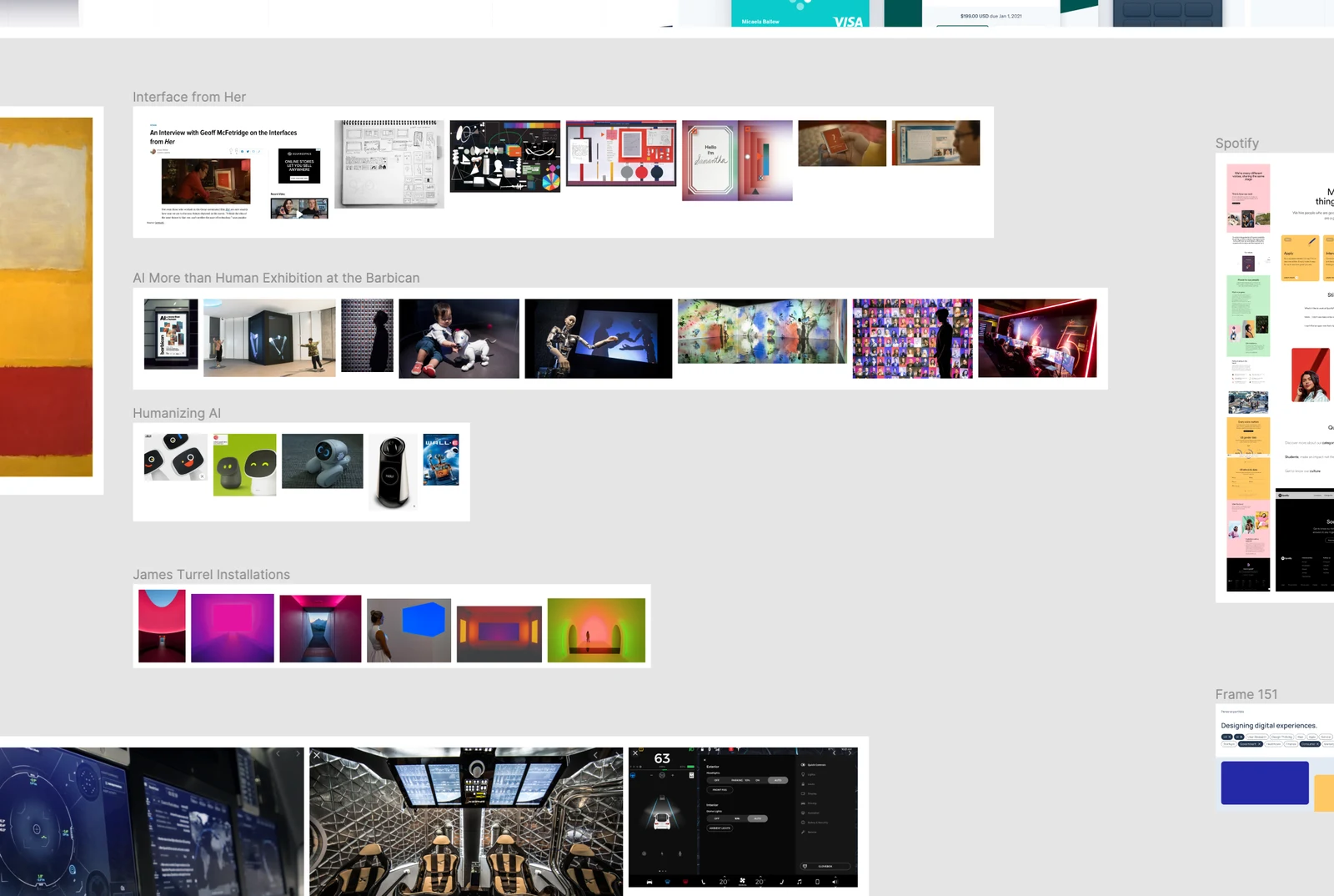 A broader visual moodboard